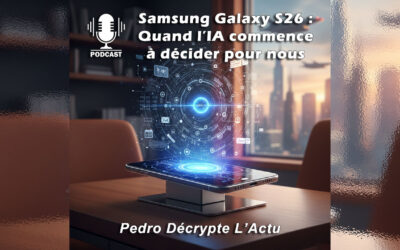 Samsung Galaxy S26 : quand l’IA commence à décider pour nous